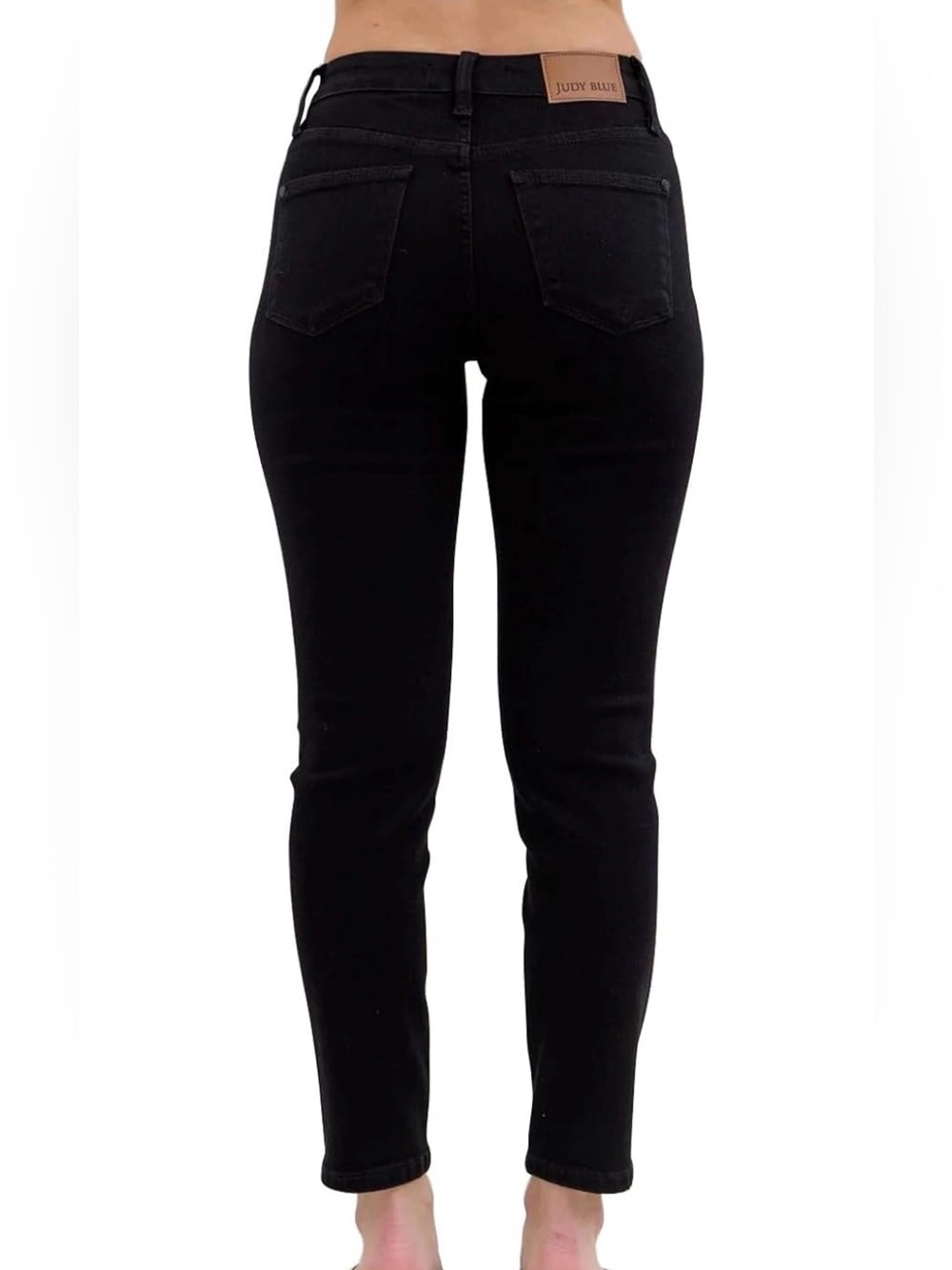 Judy Blue Jet Black High-Rise Skinny Jeans